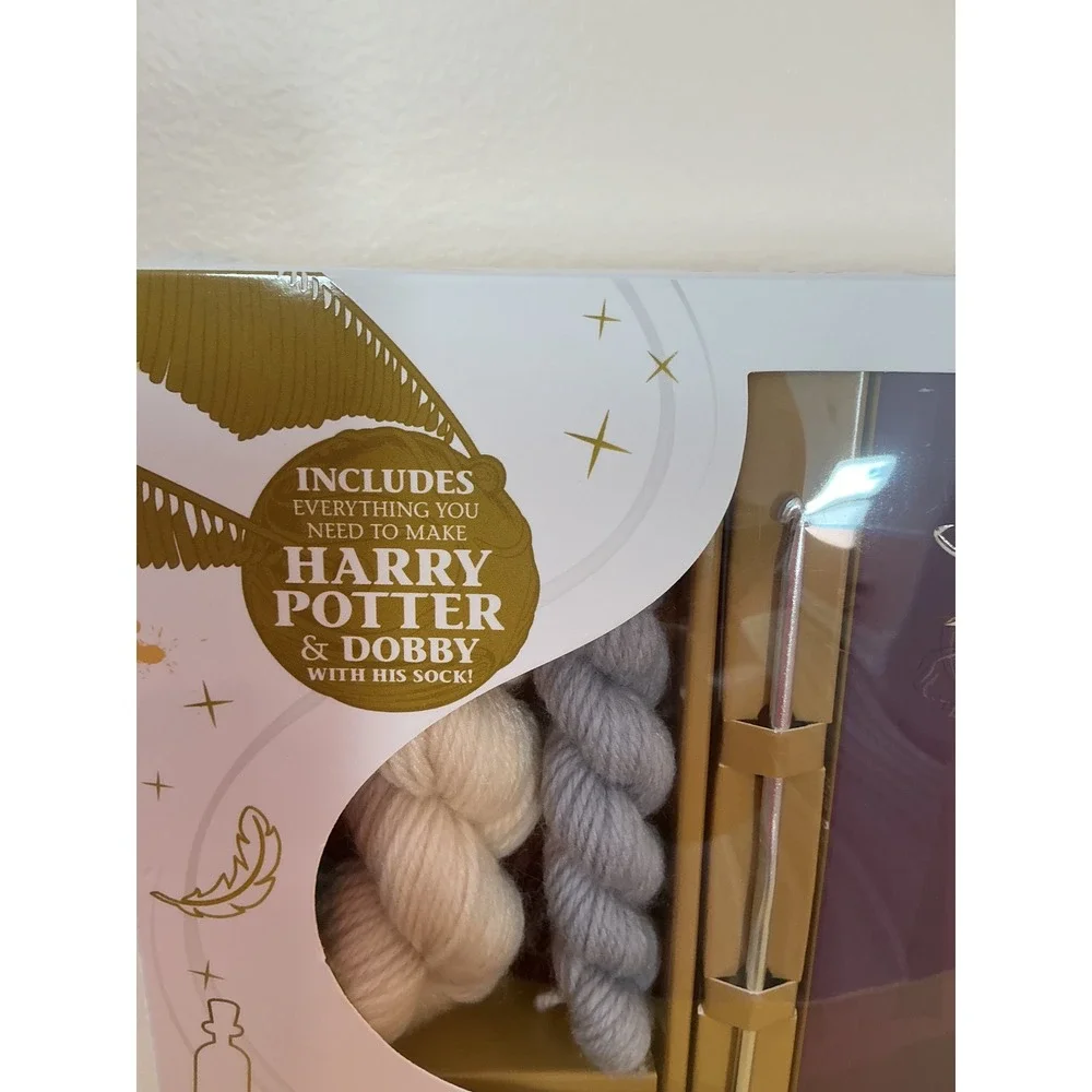 Harry Potter Crochet Kit 14 Magical Projects‎ Book Yarn Hook Dobby Harry